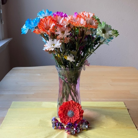 🔶TIEKS ORANGE FLOWER 🔶 NWOT 🔶 - Picture 3 of 16